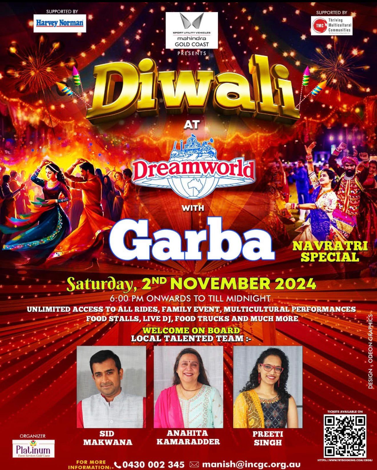 Diwali Celebration at Dreamworld